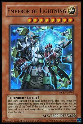 Emperor of Lightning [WCPS-EN702] Ultra Rare | Mega City Incorporated
