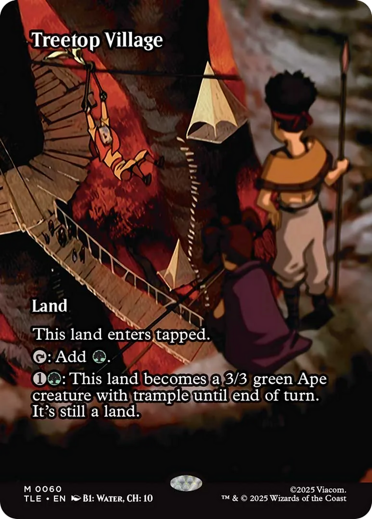 Treetop Village (Borderless) [Avatar: The Last Airbender: Eternal-Legal] | Mega City Incorporated