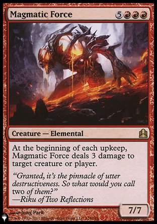 Magmatic Force [The List] | Mega City Incorporated
