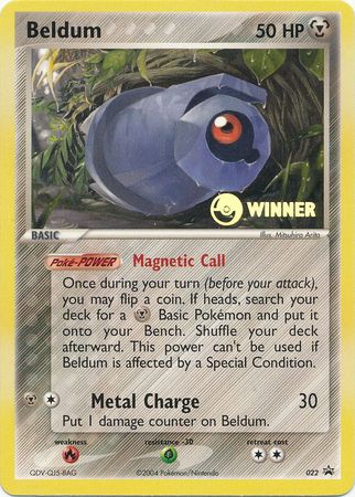 Beldum (022) (Winner Promo) [League & Championship Cards] | Mega City Incorporated