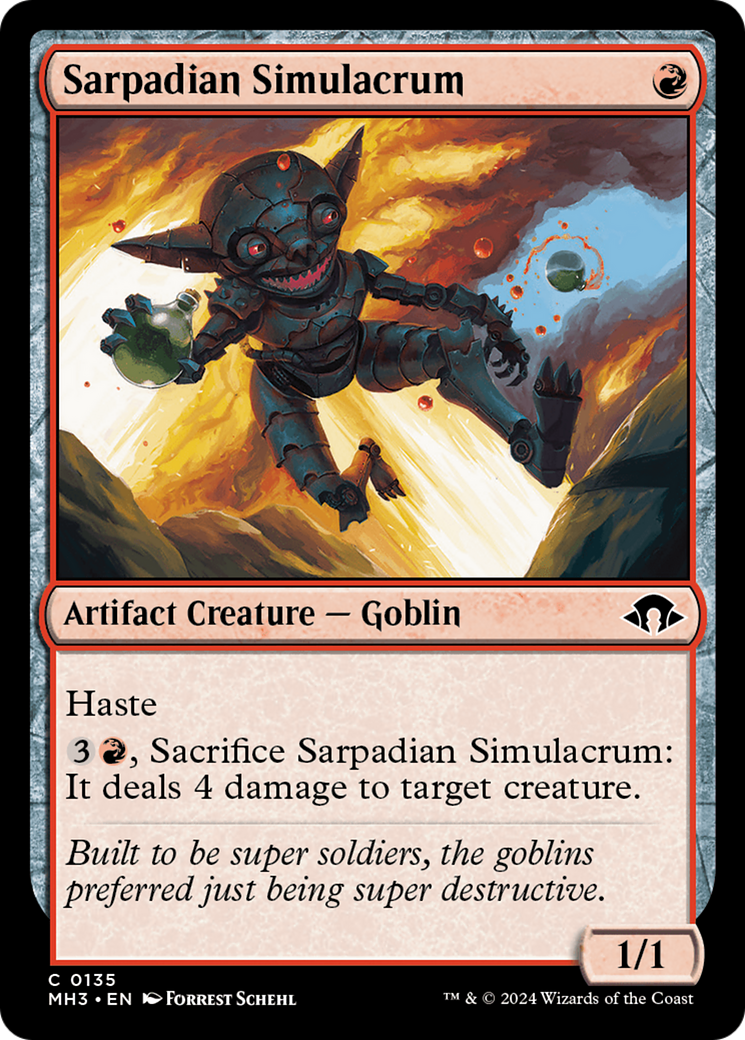 Sarpadian Simulacrum [Modern Horizons 3] | Mega City Incorporated