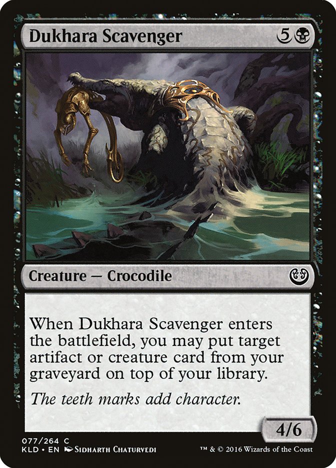 Dukhara Scavenger [Kaladesh] | Mega City Incorporated