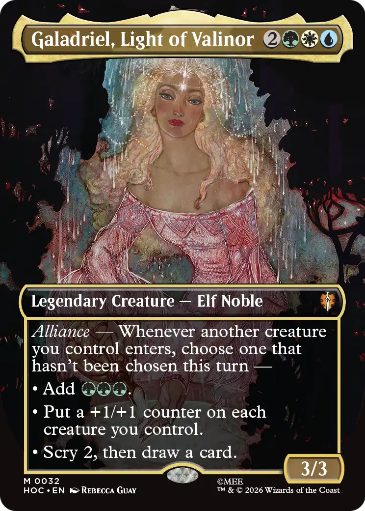 Galadriel, Light of Valinor (Borderless) [The Hobbit: Eternal-Legal] | Mega City Incorporated