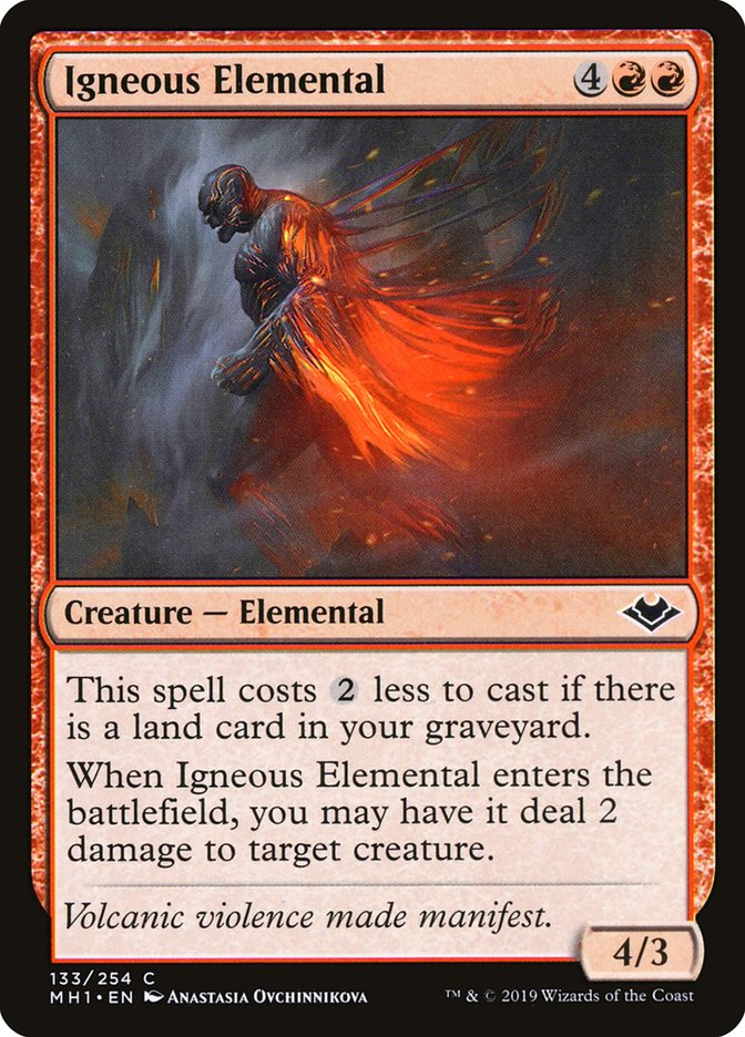 Igneous Elemental [Modern Horizons] | Mega City Incorporated