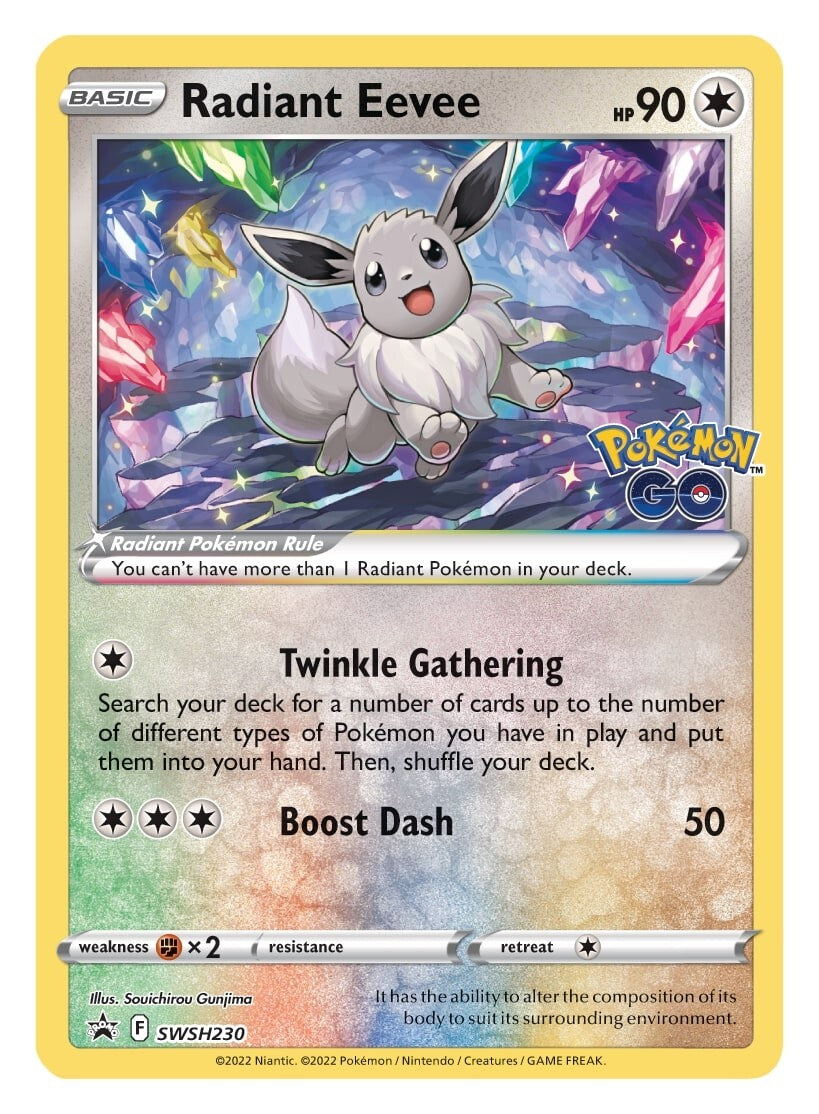 Radiant Eevee (SWSH230) [Sword & Shield: Black Star Promos] | Mega City Incorporated