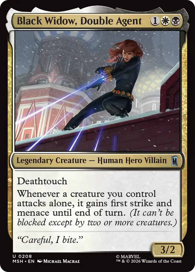 Black Widow, Double Agent [Marvel Super Heroes] | Mega City Incorporated