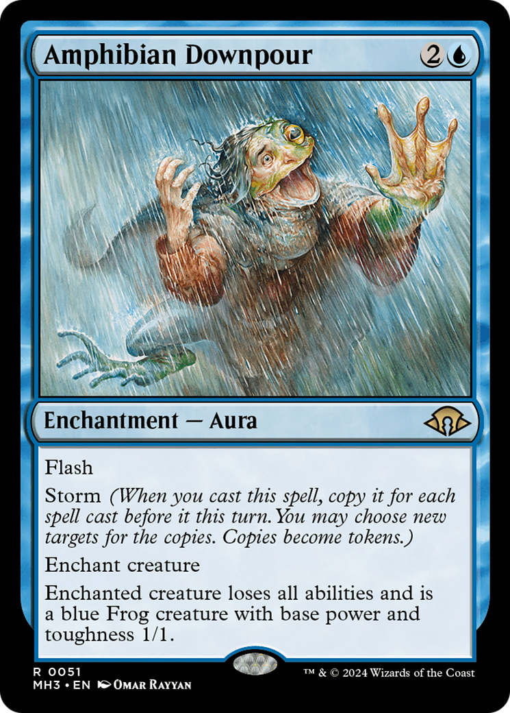 Amphibian Downpour [Modern Horizons 3] | Mega City Incorporated