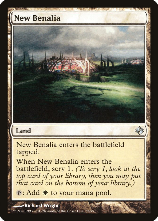 New Benalia [Duel Decks: Venser vs. Koth] | Mega City Incorporated