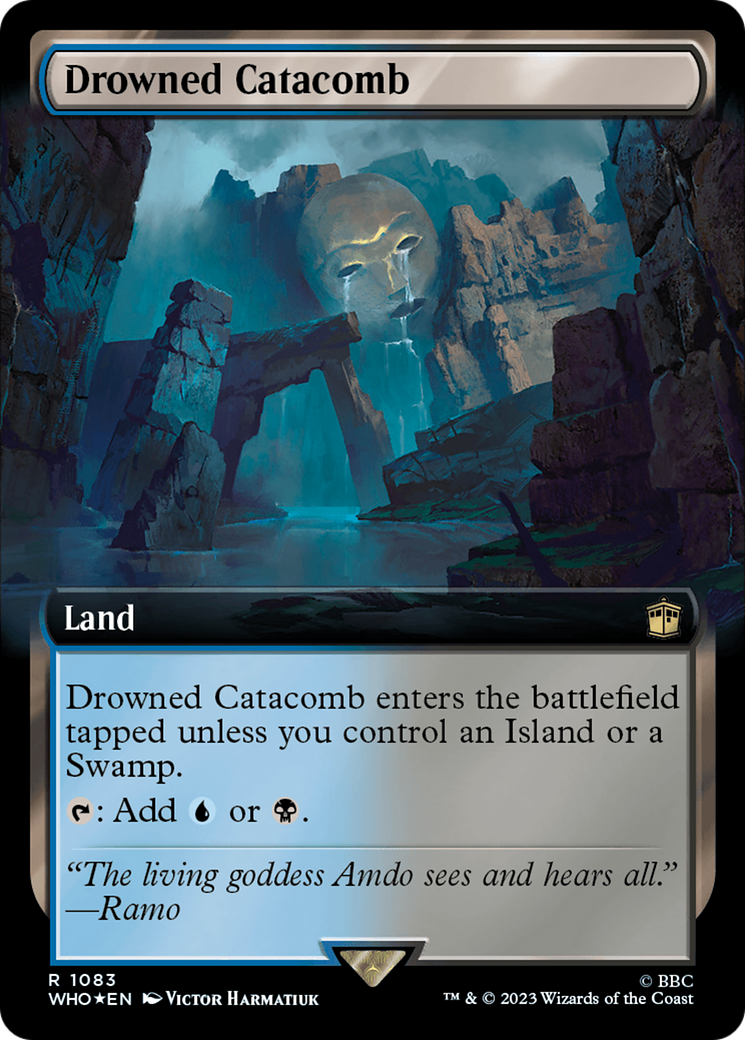 Drowned Catacomb (Extended Art) (Surge Foil) [Doctor Who] | Mega City Incorporated