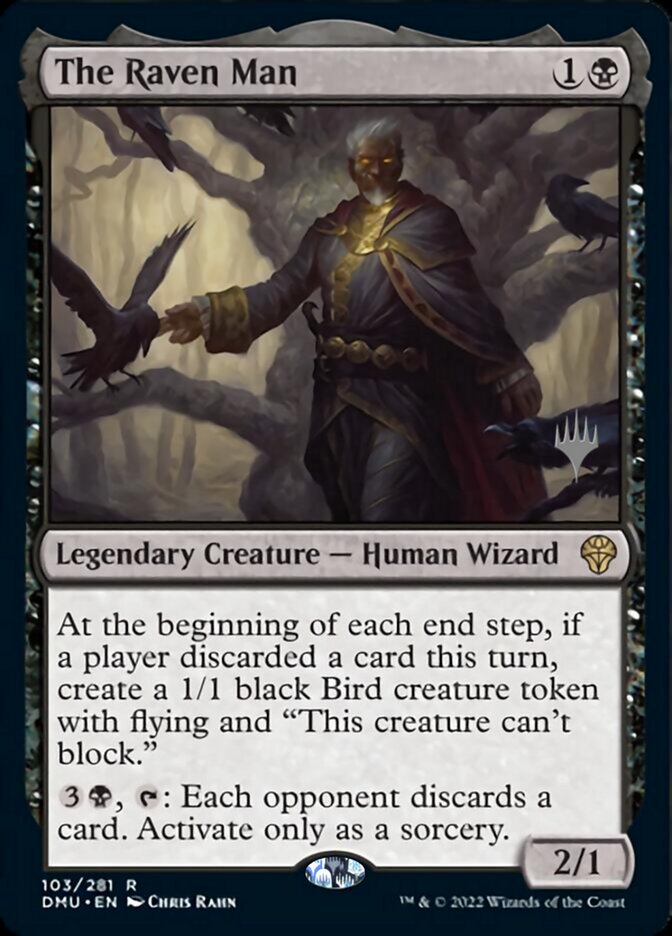 The Raven Man (Promo Pack) [Dominaria United Promos] | Mega City Incorporated