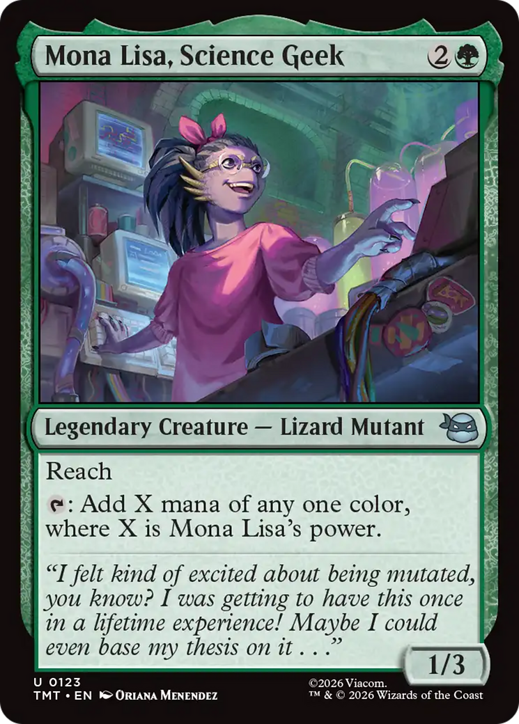 Mona Lisa, Science Geek [Teenage Mutant Ninja Turtles] | Mega City Incorporated