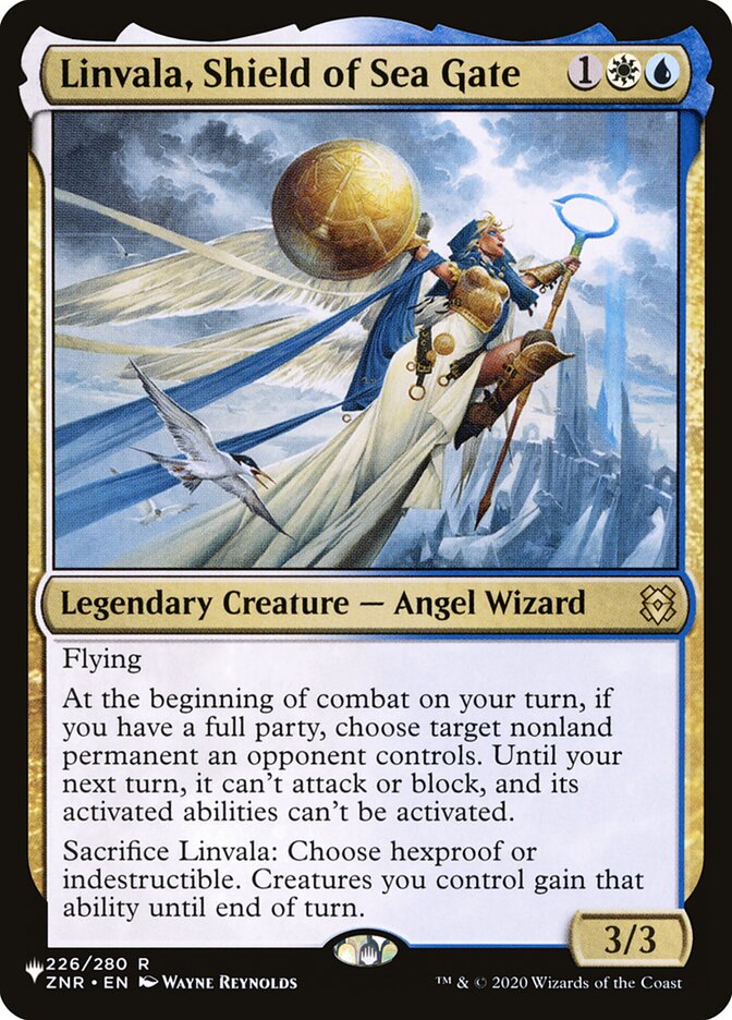 Linvala, Shield of Sea Gate [The List] | Mega City Incorporated