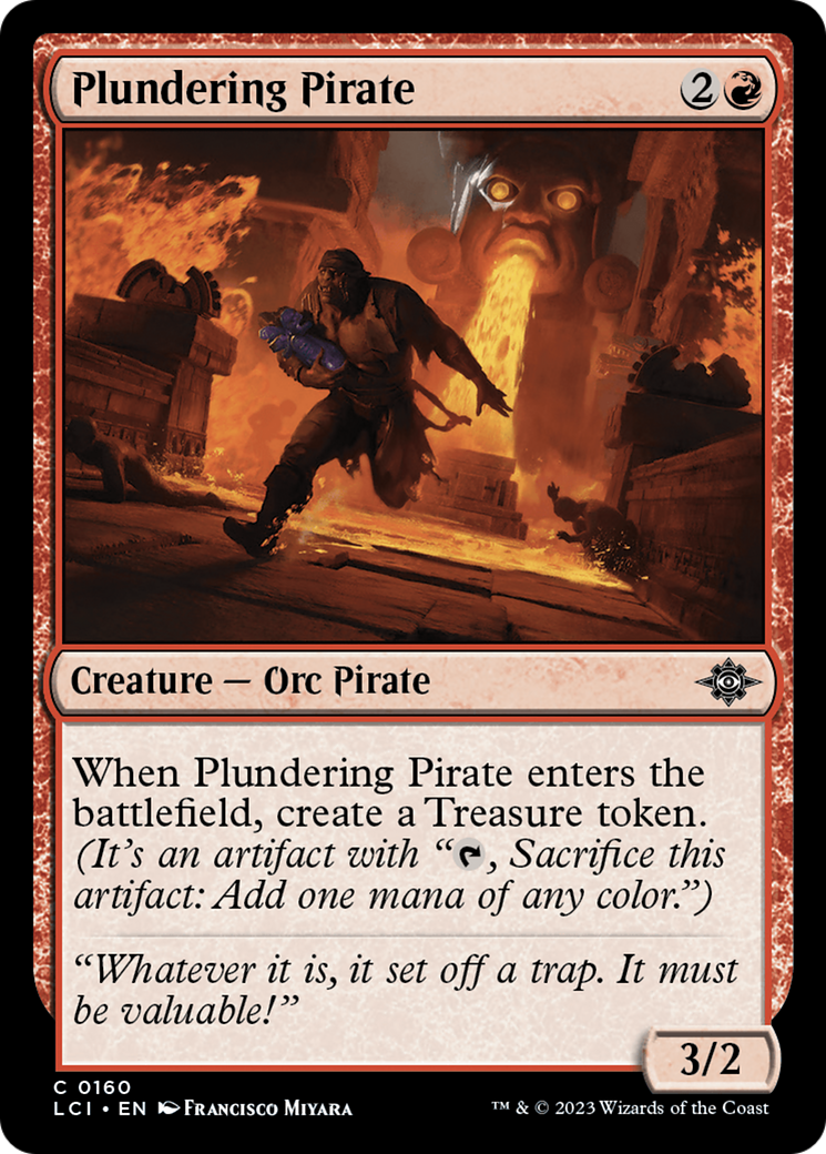 Plundering Pirate [The Lost Caverns of Ixalan] | Mega City Incorporated