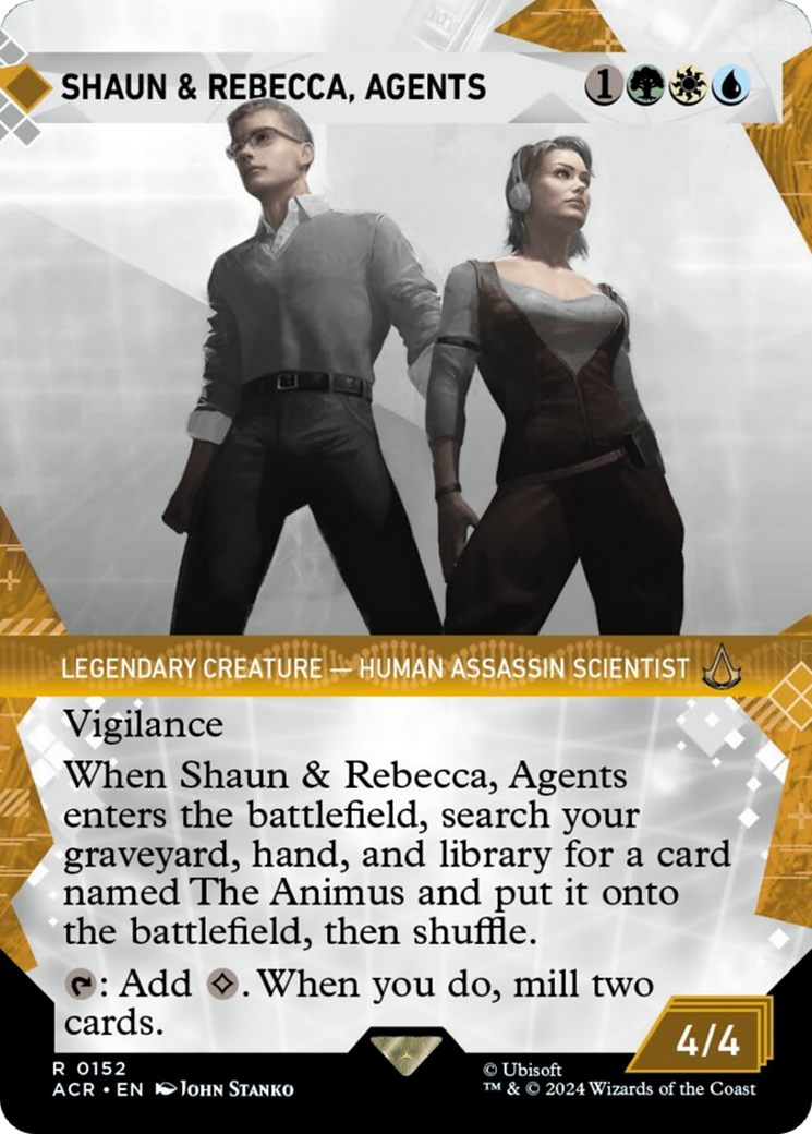 Shaun & Rebecca, Agents (Showcase) [Assassin's Creed] | Mega City Incorporated