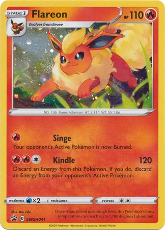 Flareon (SWSH041) [Sword & Shield: Black Star Promos] | Mega City Incorporated