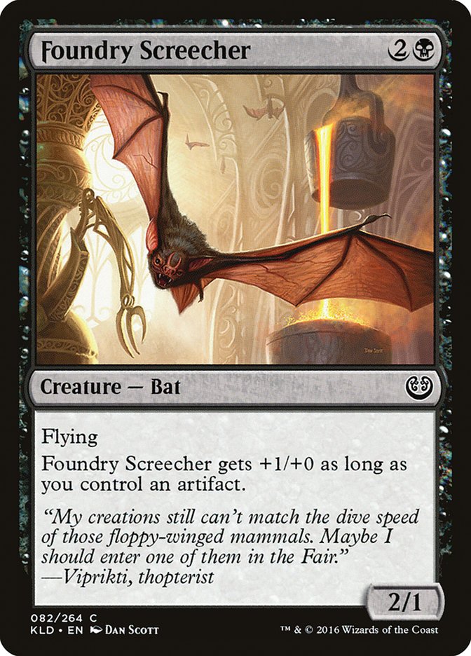 Foundry Screecher [Kaladesh] | Mega City Incorporated
