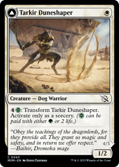 Tarkir Duneshaper // Burnished Dunestomper [March of the Machine] | Mega City Incorporated