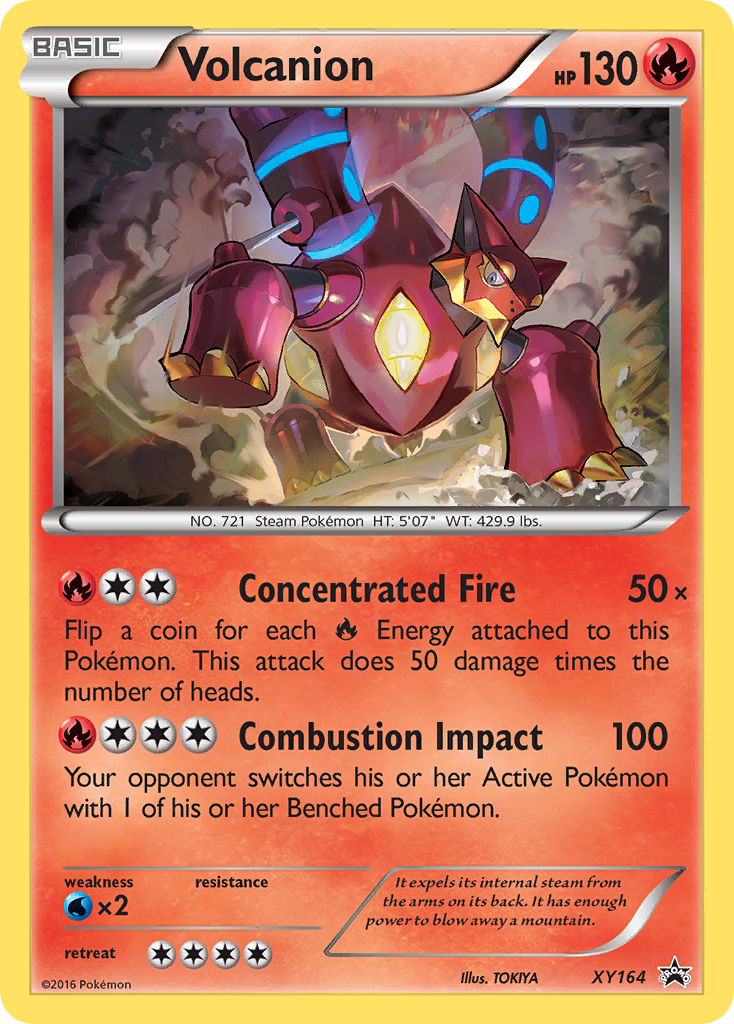 Volcanion (XY164) [XY: Black Star Promos] | Mega City Incorporated