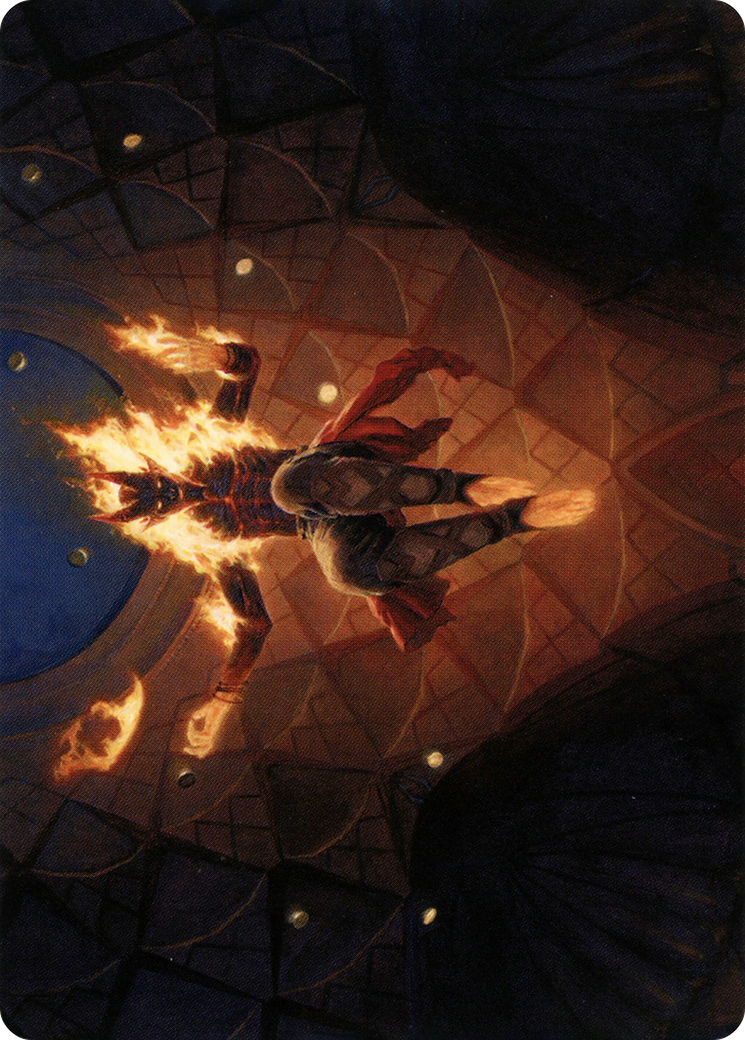 Yusri, Fortune's Flame Art Card [Modern Horizons 2 Art Series] | Mega City Incorporated