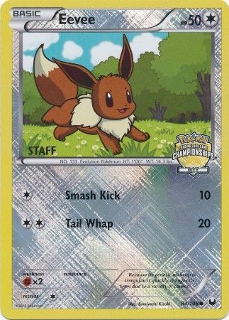 Eevee (84/108) (City Championship Staff) [League & Championship Cards] | Mega City Incorporated