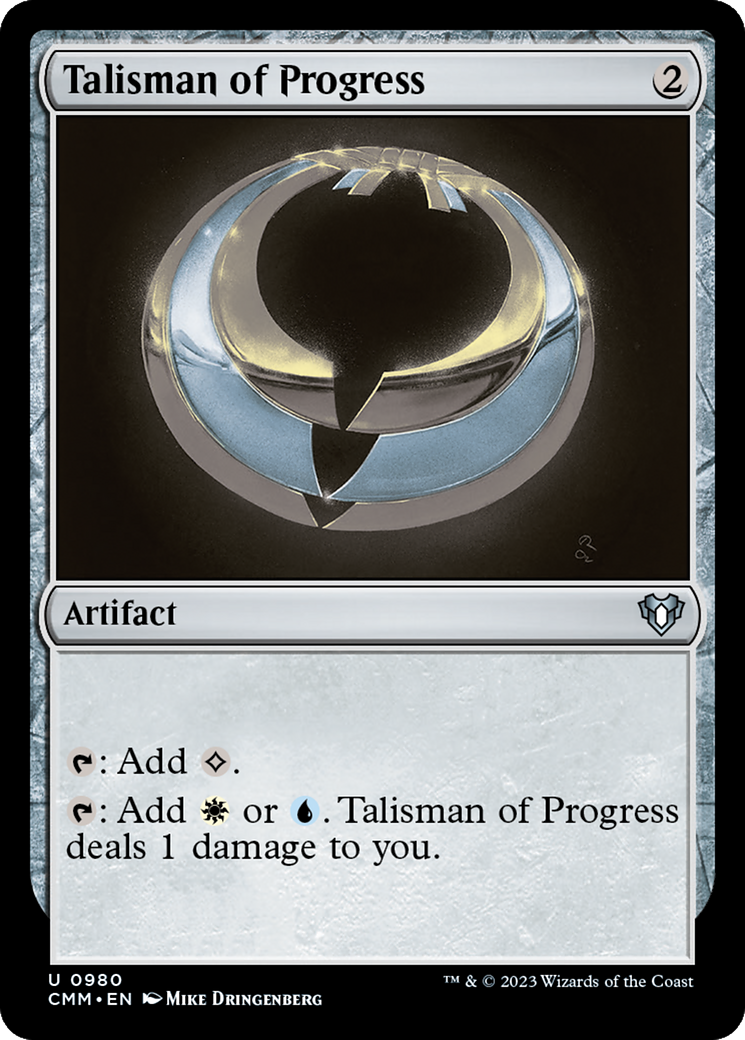 Talisman of Progress [Commander Masters] | Mega City Incorporated