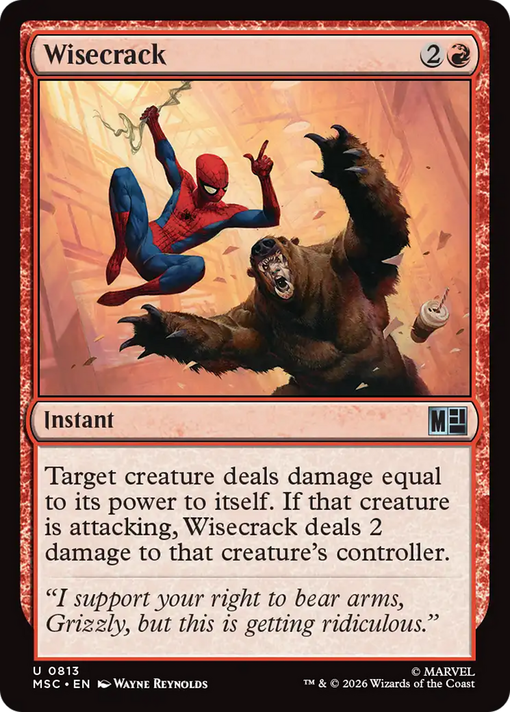 Wisecrack [Marvel Super Heroes Commander] | Mega City Incorporated