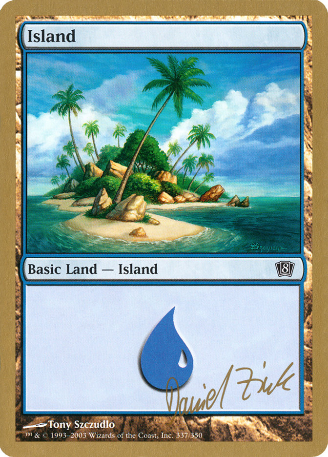 Island (dz337) (Daniel Zink) [World Championship Decks 2003] | Mega City Incorporated