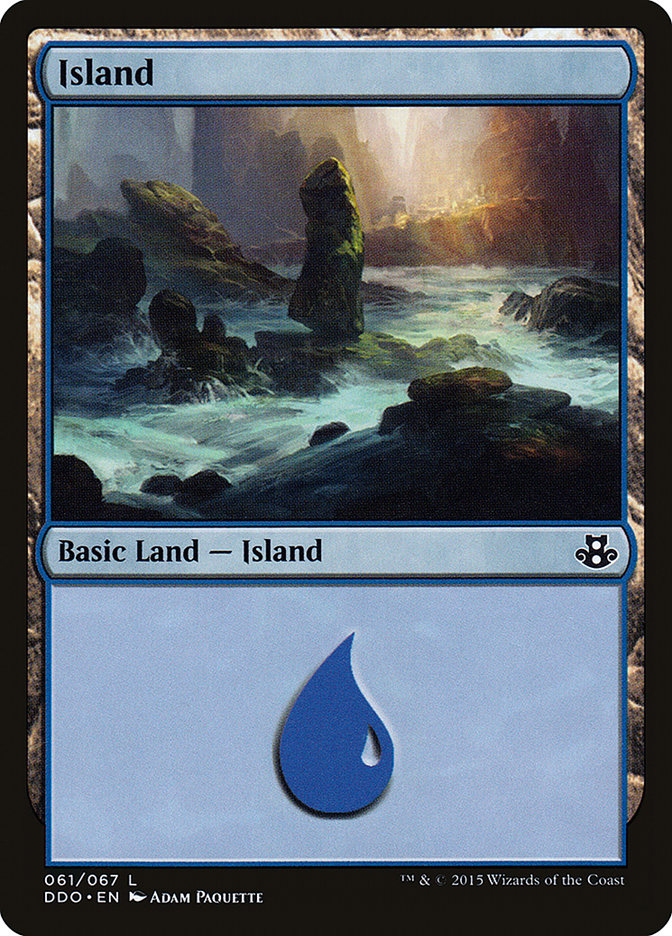 Island (61) [Duel Decks: Elspeth vs. Kiora] | Mega City Incorporated