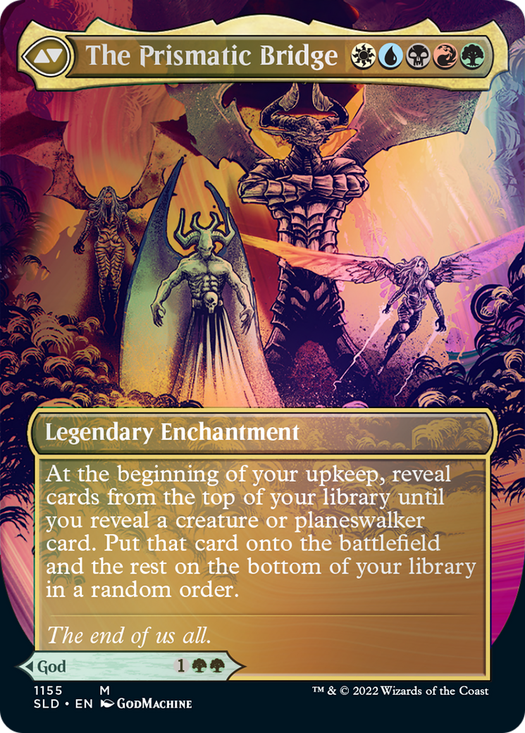 Esika, God of the Tree // The Prismatic Bridge (Borderless) [Secret Lair: From Cute to Brute] | Mega City Incorporated