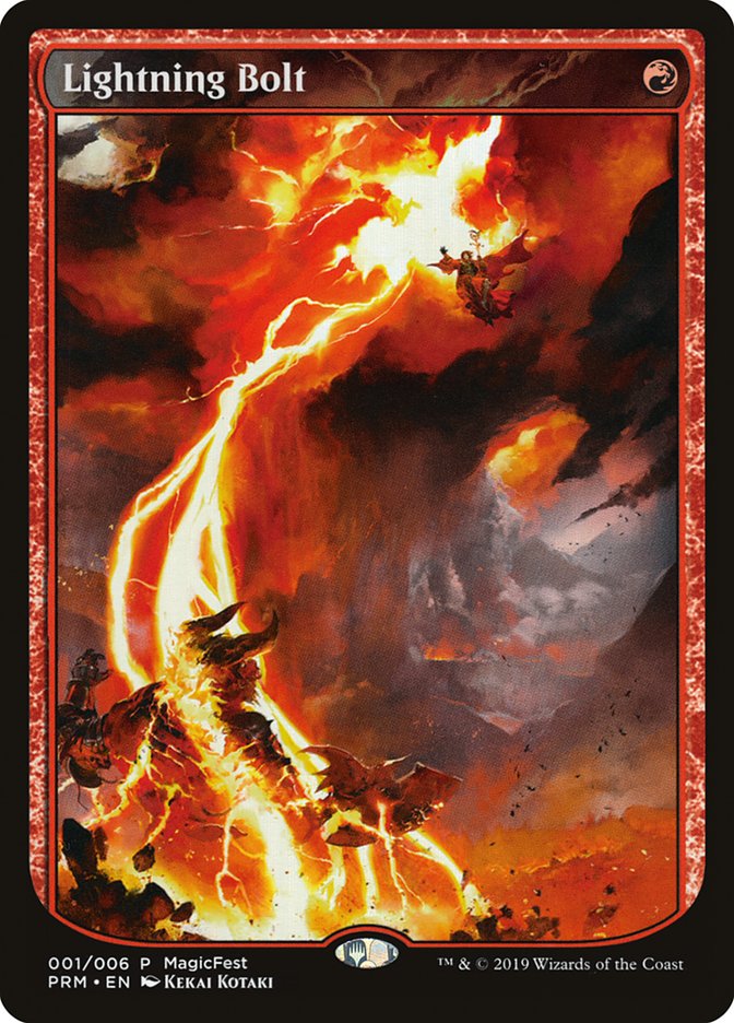 Lightning Bolt (Textless) [MagicFest 2019] | Mega City Incorporated