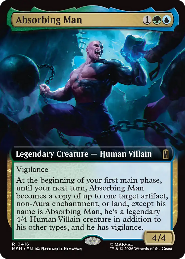 Absorbing Man (Extended Art) [Marvel Super Heroes] | Mega City Incorporated