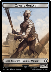 Treasure (0018) // Zombie Mutant Double-Sided Token [Fallout Tokens] | Mega City Incorporated