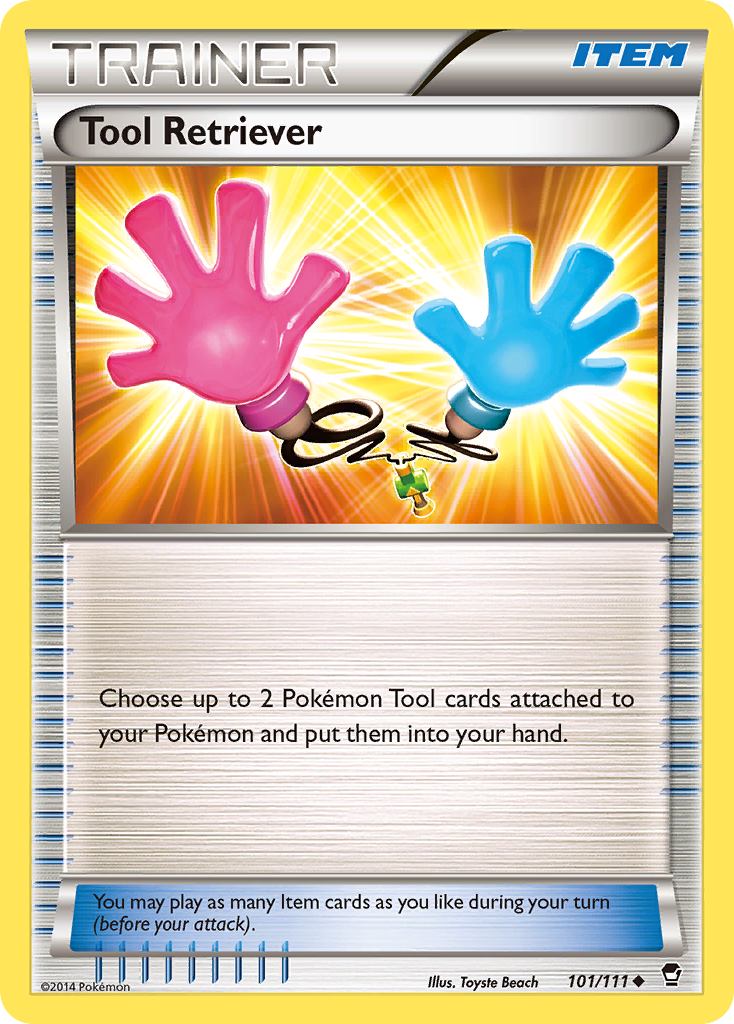 Tool Retriever (101/111) [XY: Furious Fists] | Mega City Incorporated