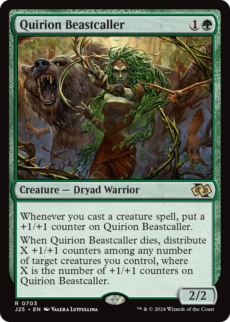 Quirion Beastcaller [Foundations Jumpstart] | Mega City Incorporated