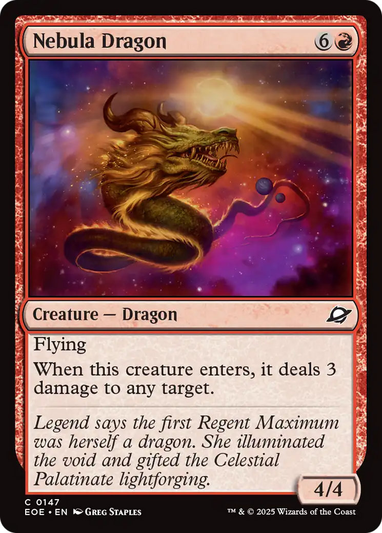 Nebula Dragon [Edge of Eternities] | Mega City Incorporated