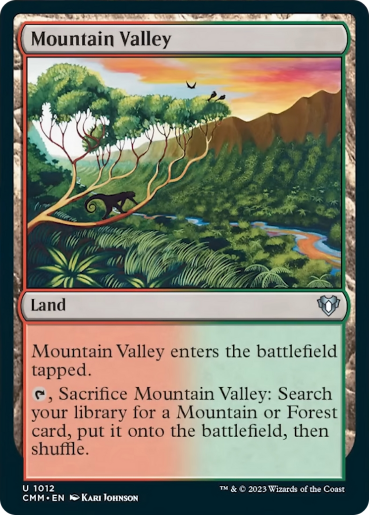 Mountain Valley [Commander Masters] | Mega City Incorporated