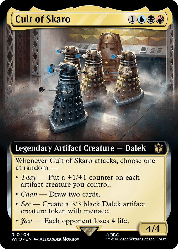 Cult of Skaro (Extended Art) [Doctor Who] | Mega City Incorporated