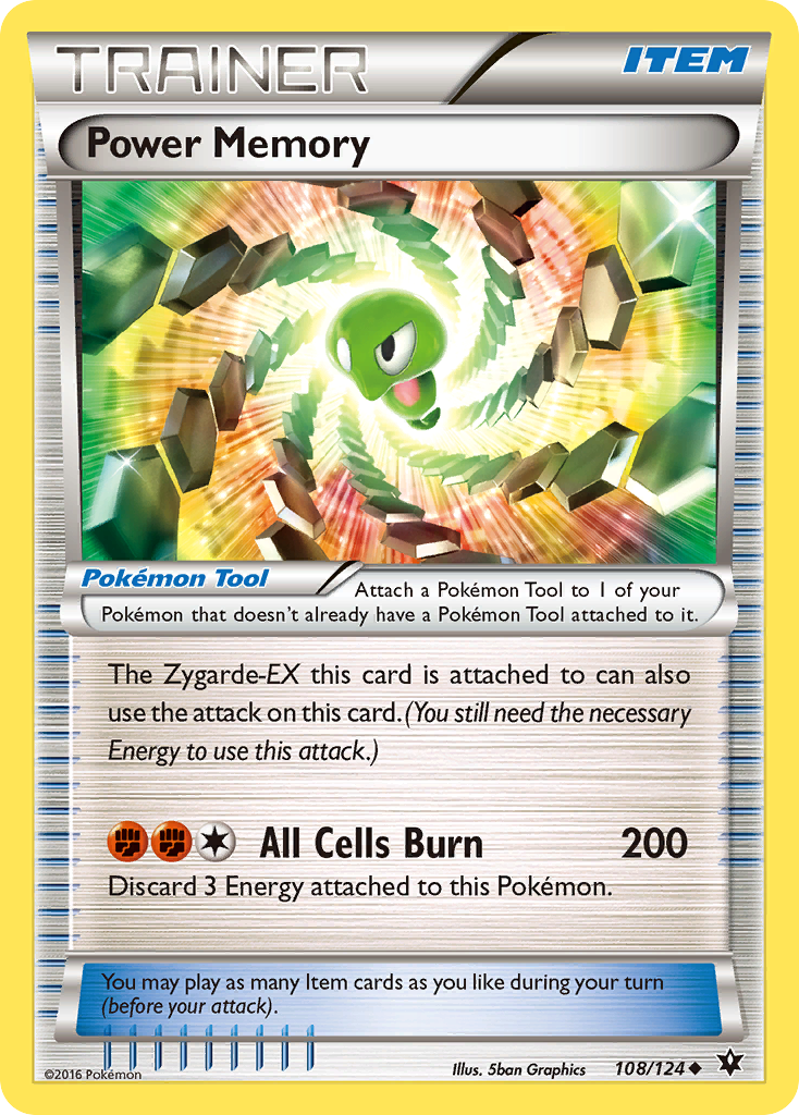 Power Memory (108/124) [XY: Fates Collide] | Mega City Incorporated