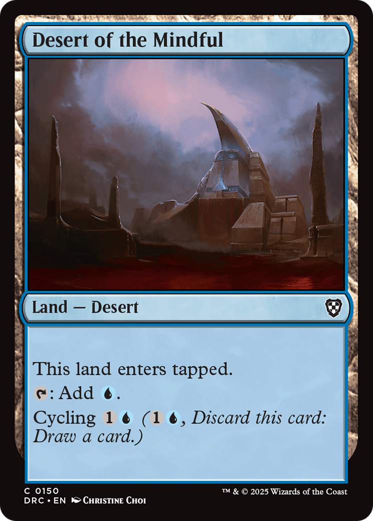 Desert of the Mindful [Aetherdrift Commander] | Mega City Incorporated