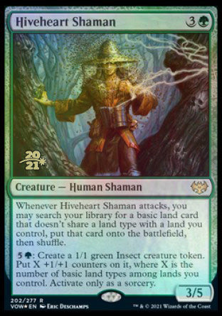 Hiveheart Shaman [Innistrad: Crimson Vow Prerelease Promos] | Mega City Incorporated