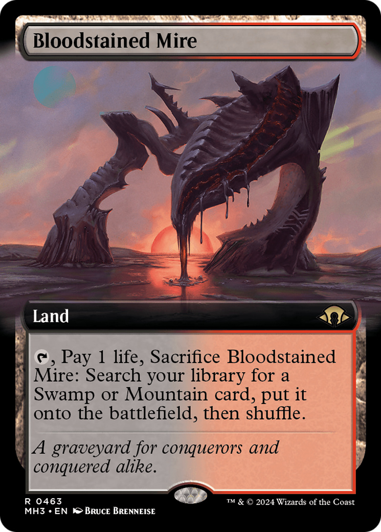 Bloodstained Mire (Extended Art) [Modern Horizons 3] | Mega City Incorporated