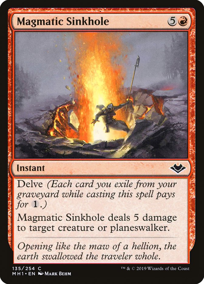 Magmatic Sinkhole [Modern Horizons] | Mega City Incorporated