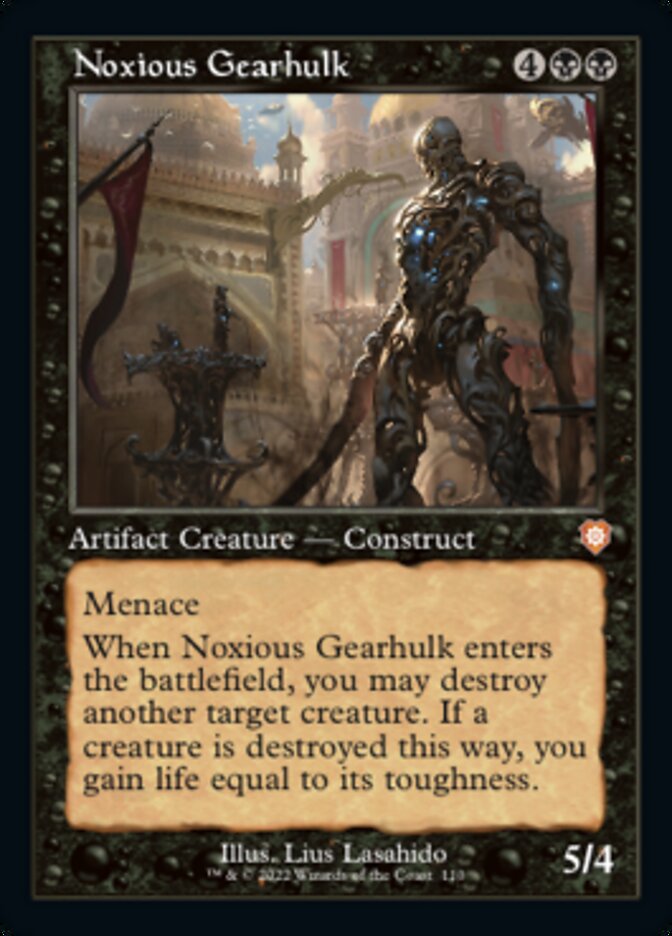 Noxious Gearhulk (Retro) [The Brothers' War Commander] | Mega City Incorporated