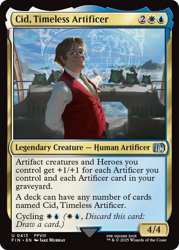 Cid, Timeless Artificer (0413) [FINAL FANTASY] | Mega City Incorporated
