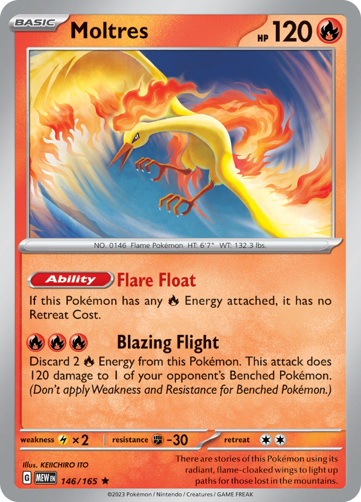 Moltres (146/165) [Scarlet & Violet 151] | Mega City Incorporated