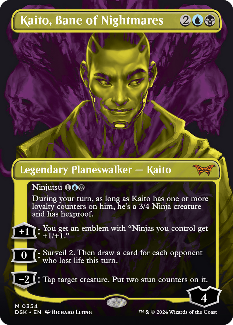 Kaito, Bane of Nightmares (Showcase) [Duskmourn: House of Horror] | Mega City Incorporated