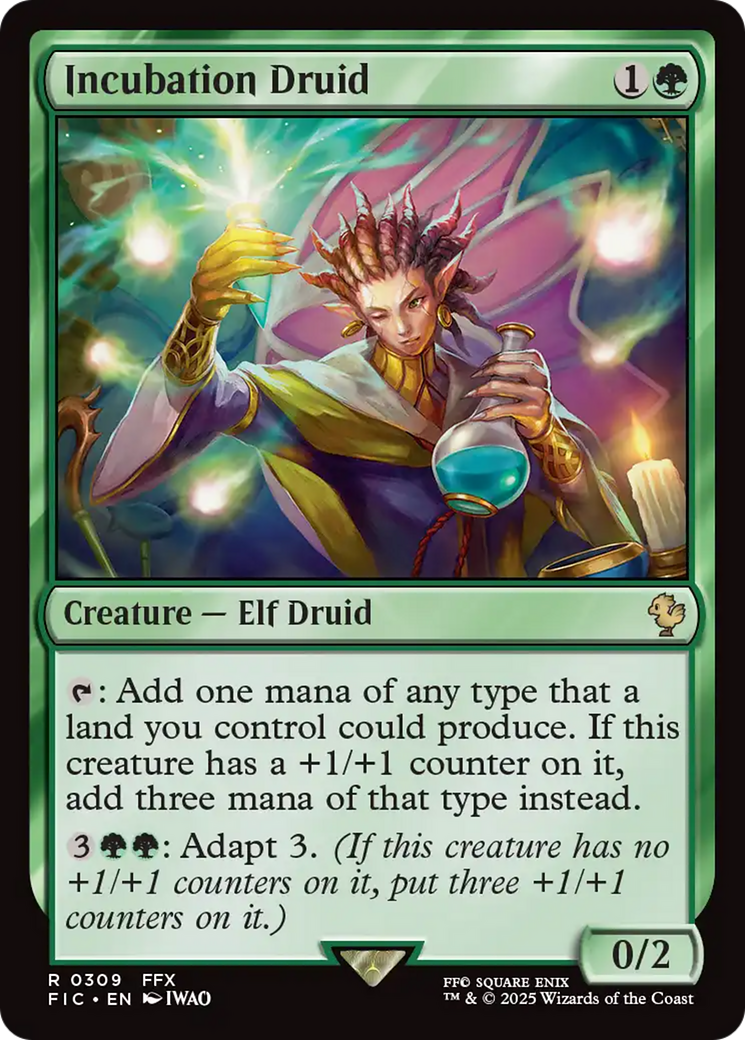 Incubation Druid [FINAL FANTASY Commander] | Mega City Incorporated