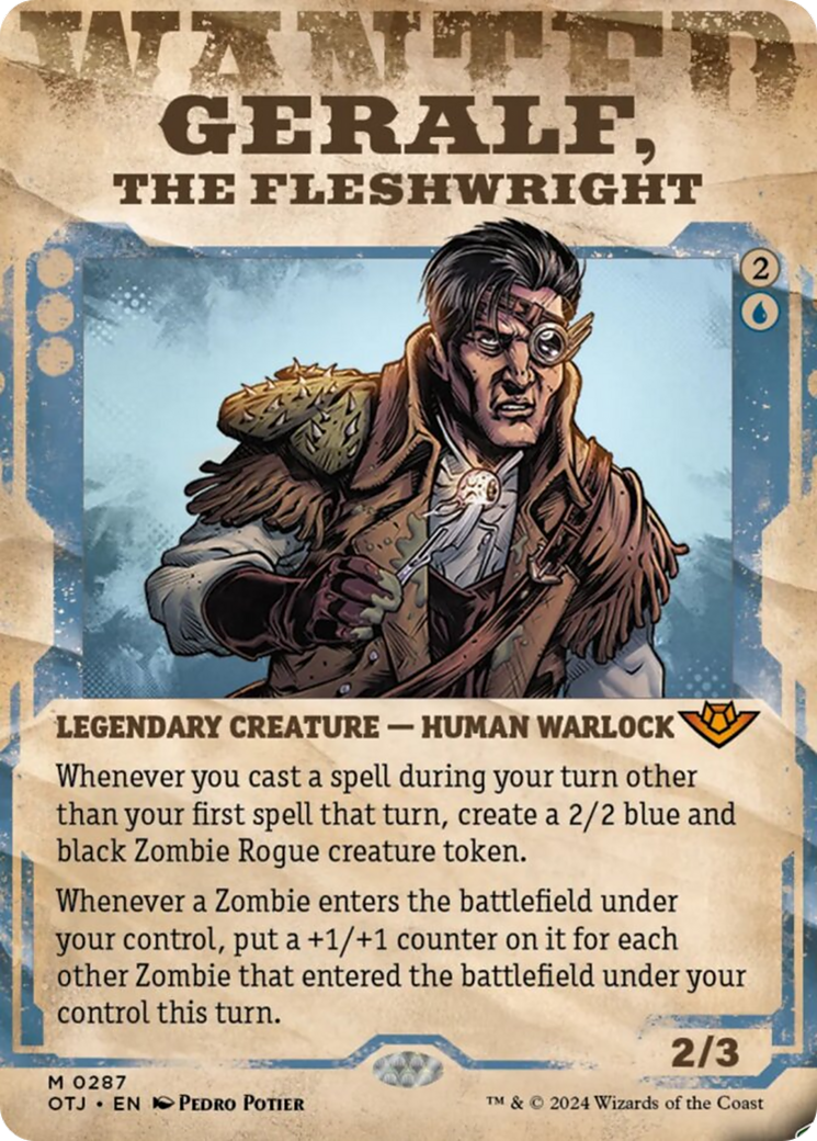 Geralf, the Fleshwright (Showcase) [Outlaws of Thunder Junction] | Mega City Incorporated