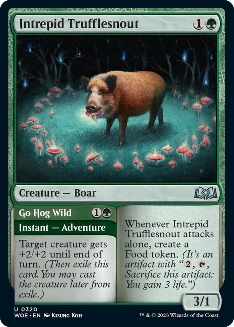 Intrepid Trufflesnout // Go Hog Wild [Wilds of Eldraine] | Mega City Incorporated