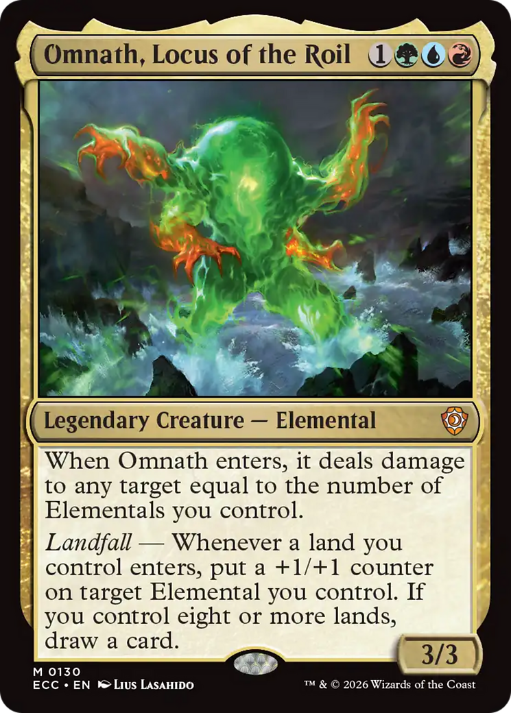 Omnath, Locus of the Roil [Lorwyn Eclipsed Commander] | Mega City Incorporated